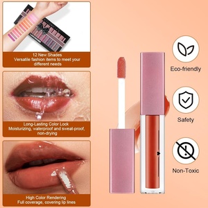 Matte Liquid <b>Lipstick</b> Set <b>Custom</b> logo Lip Gloss - Product Image 4