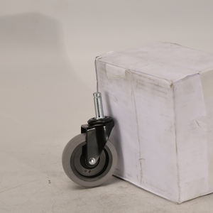 Trolley Caster <span class=keywords><strong>Wheels</strong></span> Swivel Lock 4 "Rostfreie Lenkräder Moderne 100-mm-Lenkräder für Büros tühle - Product Image 5