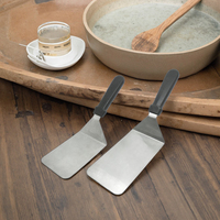 UJ-KT508 Ensemble de 2 grandes spatules en acier inoxydable durables pour la cuisson
