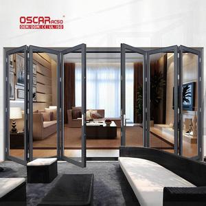 <span class=keywords><strong>Porta</strong></span> Pieghevole con Funzione di Blocco, Divisorio Moderno ed Elegante <span class=keywords><strong>per</strong></span> Soggiorno, Camera da Letto, Balcone, Porte Bifold - Product Image 1