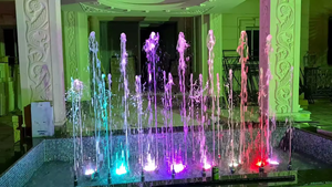 <span class=keywords><strong>Fontaine</strong></span> dansante d'intérieur moderne <span class=keywords><strong>avec</strong></span> éclairage produits de jardin <span class=keywords><strong>en</strong></span> <span class=keywords><strong>pierre</strong></span> de <span class=keywords><strong>piscine</strong></span> <span class=keywords><strong>en</strong></span> acier haute densité à vendre - Product Image 5