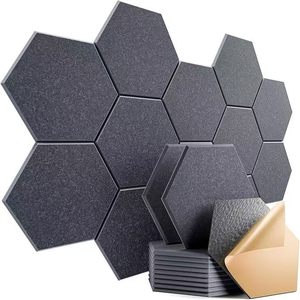 Panneau <span class=keywords><strong>acoustique</strong></span> hexagonal 3D en PET, motif nid d'abeille, bureau, bar, restaurant, commercial, WYRAX - Product Image 1