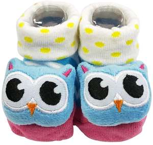 Chaussettes en coton antidérapantes pour bébés, motif animal mignon, tricotées décontractées, chaussons de cheville pour enfants, idéales pour l'hiver (vente en gros) - Product Image 4