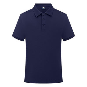 All'ingrosso il miglior prezzo Polo Slim-Fit Business Casual Logo 100% poliestere ad asciugatura rapida Golf t-shirt capo colletto uomo t-shirt - Product Image 4