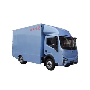 高速快充DFAC 6米货箱卡车电动厢式货车快速运输