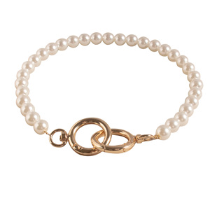 Bolsa de perlas de tamaño personalizado de lujo, correa de cadena colgante para teléfono móvil, cuentas de alto brillo con línea de alambre, bolsa cruzada, cadena de perlas - Product Image 6