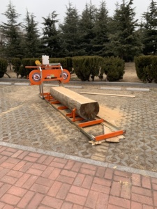 Divisor de troncos portátil de 18 pulgadas, 7HP, máquina cortadora de madera con gasolina, cabrestante de 1200 libras para fresado de madera, bricolaje, carpintería, CE - Product Image 4