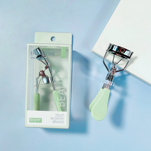 KEQI Recourbe-<span class=keywords><strong>cils</strong></span> grand angle Forme permanente portable en acier inoxydable femme débutant Recourbe-<span class=keywords><strong>cils</strong></span> vert amical - Product Image 4