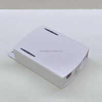 Repetidor PoE Gigabit Impermeable 1 Entrada 4 Salidas, Extensor PoE 1GE PD + 4GE, Compatible con IEEE802.3af/at/bt, 60W Máx. para Cámaras IP CCTV
