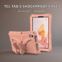 Housse de protection pour tablette TCL Tab 8 LE / WiFi 2023, support papillon EVA résistant aux chocs