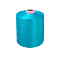 Kit de crochet pour débutants ROYAL BLUE 2580105, fil en polyamide teint 100% nylon 6 haute ténacité, fil DTY 6.0/dtex 80 torsades