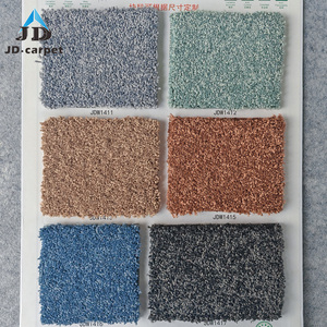 Moquette murale pour hôtel, couleurs unies, polypropylène, insonorisante, résistante aux taches, moquette commerciale pour bureaux en rouleau - Product Image 1