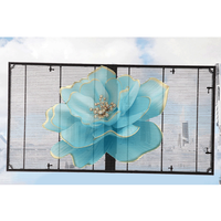 Film adhésif transparent MDS P3.91-7.81 pour écran LED, prix du panneau d'affichage LED pour la publicité sur vitrine intérieure