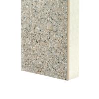 Mur extérieur en pierre artificielle, panneau sandwich intégré d'isolation thermique en laine de roche XPS EPS TEPS