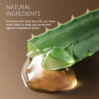 Mousse nettoyante intime probiotique végétalienne approuvée par les gynécologues avec des prébiotiques et de l'acide lactique (pH 4.0) Nettoyage efficace