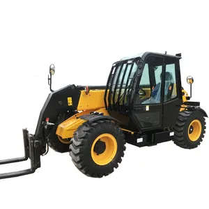 17M Telescopic Forklift 4.5 Ton Telehandler Diesel Engine Powered for Warehouses and Factories