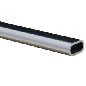 Aluminum Flat Tube 6061 Custom Made Polished Oval Hollow Industrial Use - Product Image 4