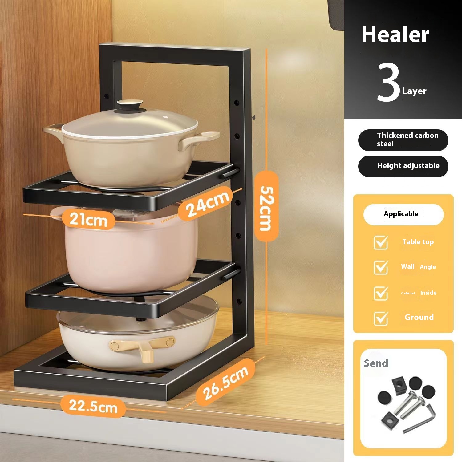 Negro 3 capas-52 alto