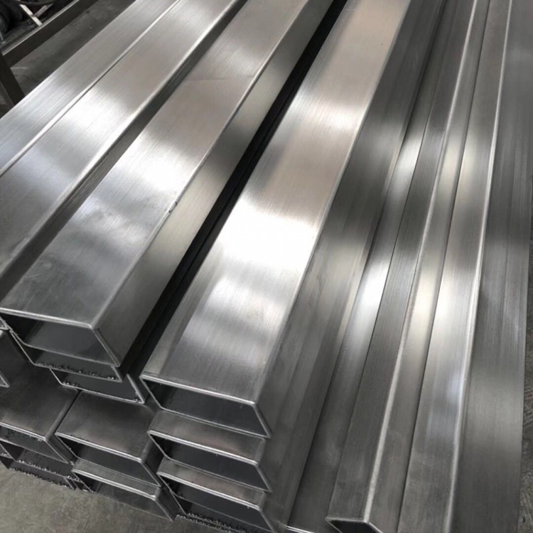 Section Stainless Steel Square Pipe ASTM Rectangular 1.2mm