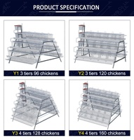 Cage d'Élevage de Poulets / Cage de Poules Pondeuses / Cage à Poulets à Vendre (Fabricant Professionnel)