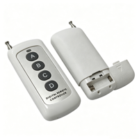 Télécommande universelle 433 MHz, code d'apprentissage 1527V, émetteur 4 boutons longue portée pour ouvre-porte de garage intelligent