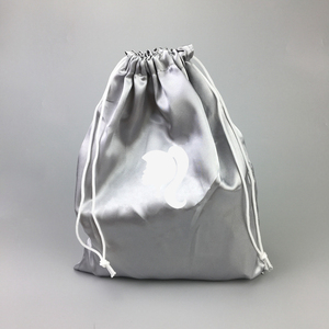 Meilleure qualité plaine ecologicol sac à poussière en satin deux couches pour voyager - Product Image 6