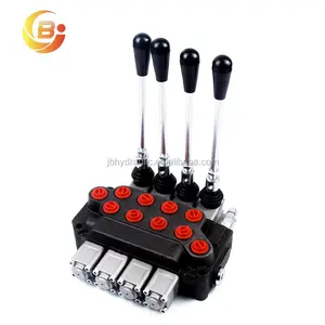 DCV40 Series High Pressure Electrical Hydraulic Directional Trailer Control Valve From Gloden Supplier