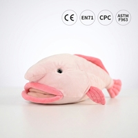 Peluche personnalisée Psychrolutes Marcidus Blobfish, jouet en peluche mignon et doux, certifié CE CPC, pour cadeau, musée, usine, OEM, ODM