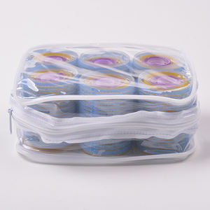 Rizador <span class=keywords><strong>de</strong></span> <span class=keywords><strong>pelo</strong></span> <span class=keywords><strong>de</strong></span> plástico con correa <span class=keywords><strong>de</strong></span> nailon, rodillo elíptico ondulado rizado <span class=keywords><strong>de</strong></span> muchos tamaños - Product Image 4