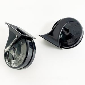 Tweeters pour voiture, klaxon de voiture, klaxon 12V ultra-puissant étanche à double tonalité (tonalité haute et basse), klaxon universel pour moto, klaxon avec sirène - Product Image 4