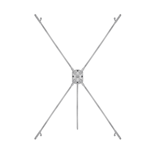 Expositor Portátil Tipo X para Ferias Comerciales, Marco de Aluminio, Reutilizable, Blanco, Montaje Independiente, Equipo de Exhibición Comercial Duradero - Product Image 3