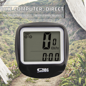 Vente directe d'usine, compteur de vélo sans fil avec écran LCD, pour VTT, odomètre, utilisation sur vélo d'exercice, étanche IPX6 - Product Image 2