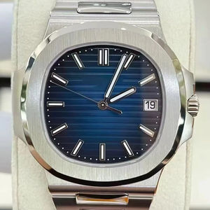 Reloj de Lujo para Hombre con Correa de Acero Inoxidable, Movimiento Mecánico Completo, Modelo 5711, Precio de Fábrica al por Mayor - Product Image 1