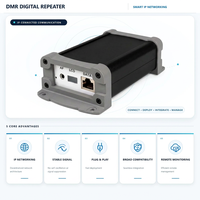 R1_sn 3 répéteurs IP synchronisés DMR, interconnexion IP, bande complète UHF VHF, répéteur radio numérique avec kit de 6 talkies-walkies