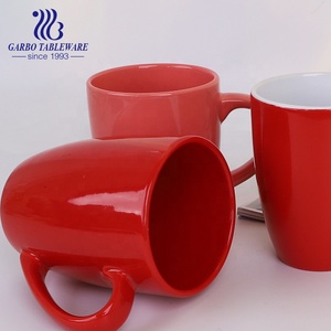 Chinesische Fabrik Steingut Kaffee-Tee-Tasse Bunte Café- und Haushalts-Sublimations-Keramiktasse mit Henkel - Product Image 4