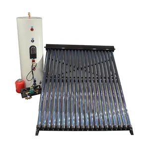 Solar Water Heaters Split Heat Pipe Work Station Vacuum Tube Water Tank Pressurized