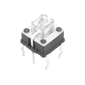 ITS-P001 Tact switch 4 pins metal cover 2*4.5*4.5 mini tactile switch