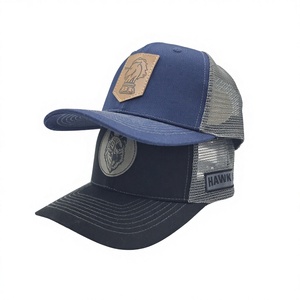 หมวกแก๊ป Richardson 112 แบบ Tactical Outdoor ตกแต่งด้วยหนังแท้ สั่งทำได้ ปริมาณสั่งซื้อขั้นต่ำน้อย เหมาะสำหรับตกปลา ล่าสัตว์ มีตาข่ายด้านหลัง ปรับขนาดได้ - Product Image 2