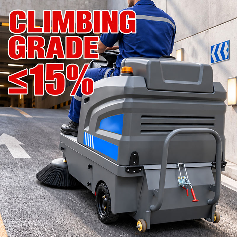 New Ride-on Industrial Floor Scrubber Commercial Dust-Removal Machine ...