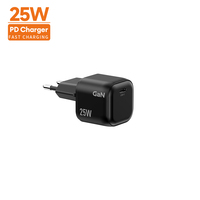Bloc de charge rapide, prise EU, sortie USB-C, certifié CE, chargeur GaN 25W Power Delivery PPS, mini portable pour tablette OnePlus