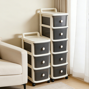 Chariot de rangement de bureau ShenYu S Home Storage Furniture <span class=keywords><strong>avec</strong></span> tiroirs <span class=keywords><strong>en</strong></span> <span class=keywords><strong>plastique</strong></span> - Product Image 3