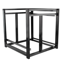 Cadre de profil en aluminium anodisé CNC, encadrement de structure pour la production de levain