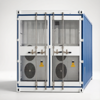 Conteneur de centre de données IA à succès pour les interventions en cas de catastrophe, refroidissement en ligne, rack de serveur 8 GPU, 600 mm, 480 V, 60 Hz, solution clé en main