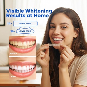 Strisce Sbiancanti per <span class=keywords><strong>Denti</strong></span> 7D/5D, Formula all'<span class=keywords><strong>Olio</strong></span> <span class=keywords><strong>di</strong></span> <span class=keywords><strong>Cocco</strong></span> Sicura per lo Smalto, Delicate, Antiscivolo, Asciugatura Rapida, Senza Perossido, Trattamento Domestico in 30 Minuti - Product Image 5