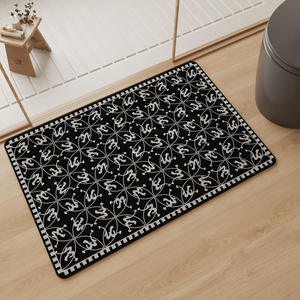 Jinrui Qingqing Zijin Quick-Drying Anti-Oil Hand Washable Polyester Non-Slip Anti-Skid Bathmat <b>Floor</b> <b>Mats</b> <b>for</b> Home <b>Kitchen</b> - Product Image 3