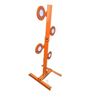 エアガン射撃練習用デュエルツリーターゲットキットクロスボウとアロー練習用に設計された6つの鋼製取り外し可能ターゲット - Product Image 4