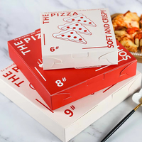 Boîte à pizza isotherme en carton ondulé personnalisée et imprimée, écologique, pour restaurants, vente en gros, avec logo