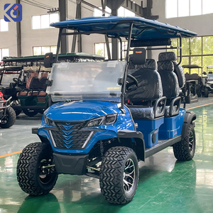 Carrito de Golf de 6 Plazas con Batería de Litio Personalizada, Techo con Panel Solar, Homologado para Circular por la Calle, para Comunidades con Portones - Product Image 1