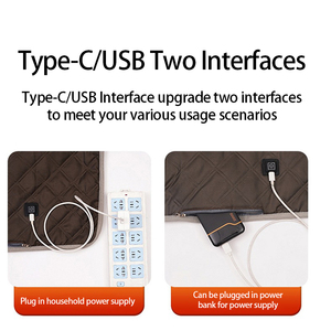 Vente en gros de coussins chauffants pour landau alimentés par USB pour l'hiver, pour l'extérieur et le ménage, pour voiture et camping-car - Product Image 3