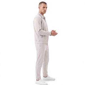 EVERGLOW Sudadera con Capucha y Cremallera para Hombre, de Alta Calidad, Sólida, Transpirable, para Invierno, Estilo Oxford, Traje Deportivo, 100% Algodón, Talla Personalizada - Product Image 1